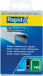 Rapid gegalvaniseerde vlakdraadnieten - 16 mm - 2000 stuks - sterke hechting