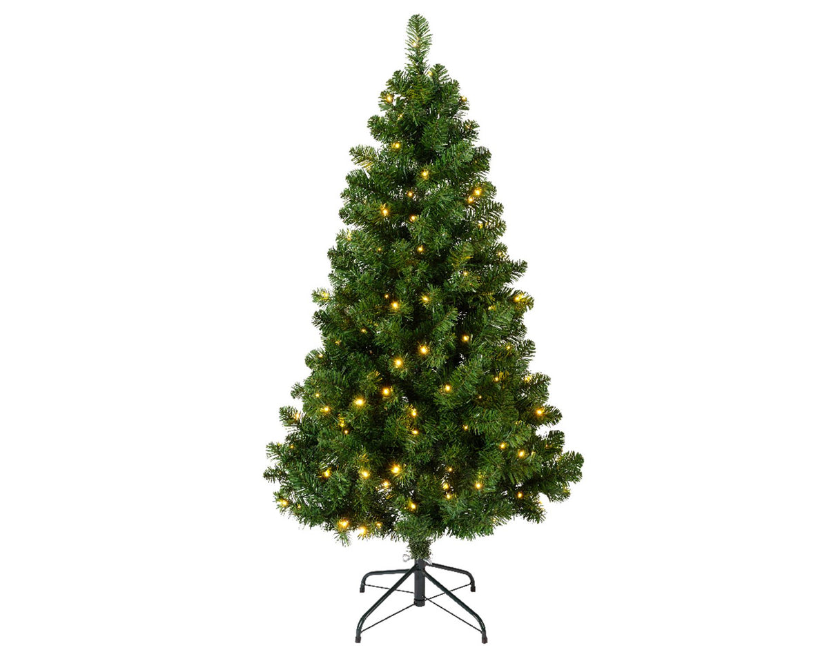 Everlands Weihnachtsbaum Kaiserkiefer180cm + LED beleuchtet