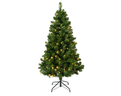 Everlands Weihnachtsbaum Kaiserkiefer180cm + LED beleuchtet