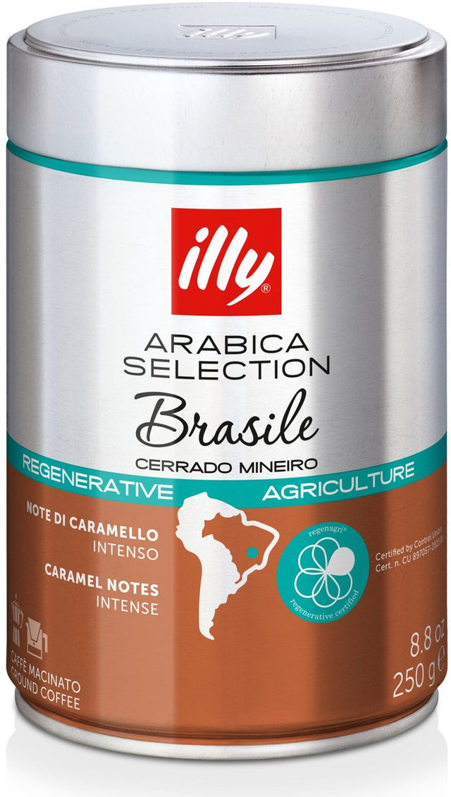 Illy – gemahlener Kaffee Cerrado Mineiro – 6 x 250 g
