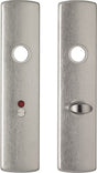 Axa schild - aluminium - aluminium - - binnendeurschilden 6210 wc63 8 aluminium