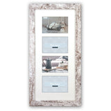 Zep-Fotorahmen V24106 Nelson 6 4Q White Wash für 4 Fotos