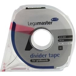 Legamaster Planungstafel-Trennband 2,5 mm x 16 m schwarz