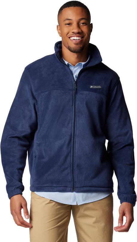 Columbia Steens Mountain™ Full Zip 2.0 Fleecejacke Herren – Fleeceweste mit durchgehendem Reißverschluss – Größe L – Blau