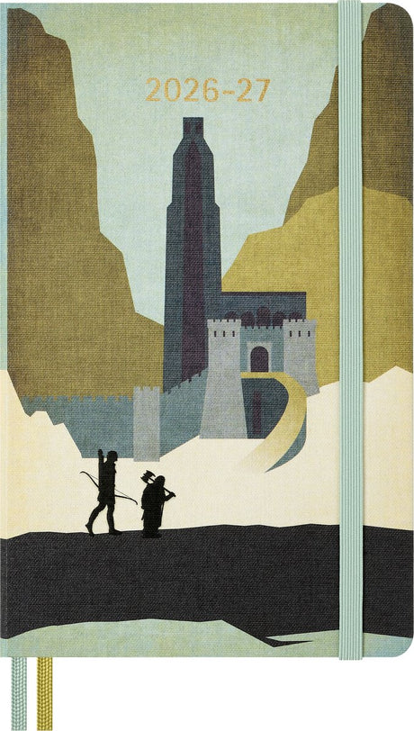 Moleskine 18-Monats-Agenda – 2026 27 – Herr der Ringe – wöchentlich – groß – Legolas Gimli