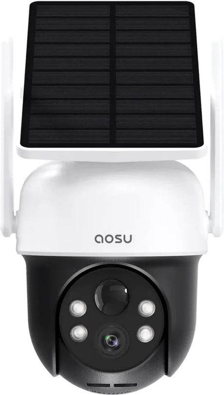 Aosu Solarcam D1 Classic – Überwachungskamera – 2K-Bild – 2-Wege-Audio – 360°-Ansicht, KI-Tracking