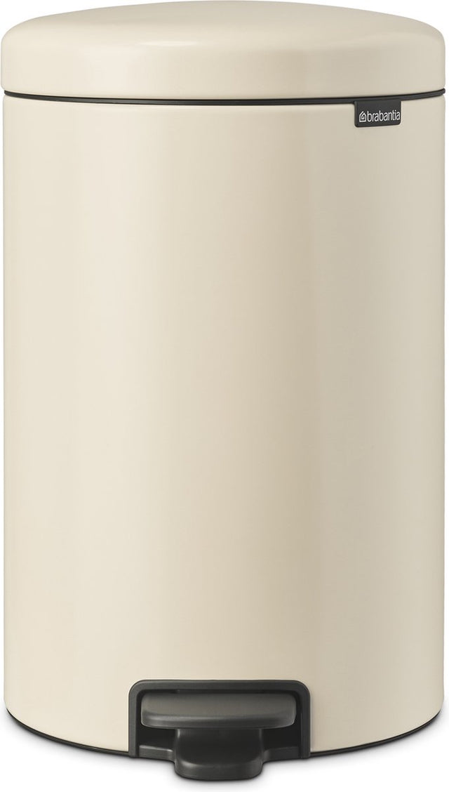 Brabantia Newicon Abfallbehälter – 20 Liter – sanftes Beige