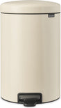 Brabantia Newicon Abfallbehälter – 20 Liter – sanftes Beige