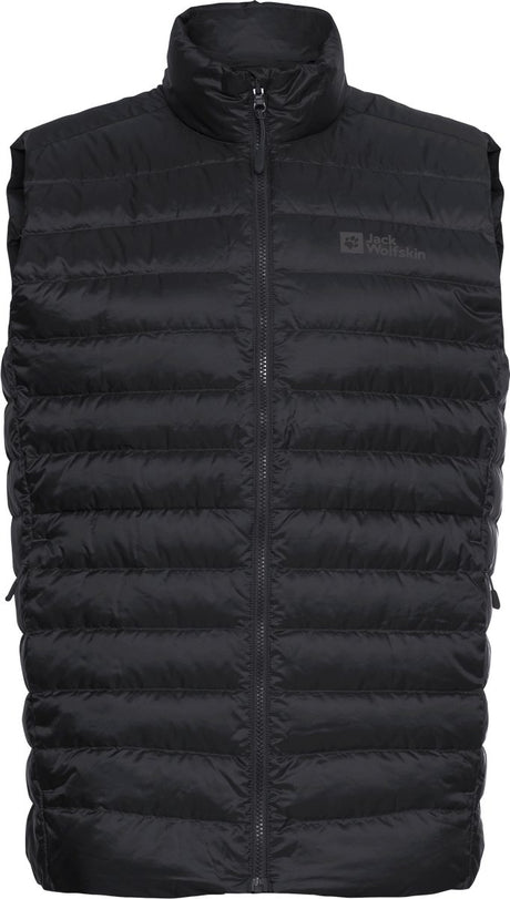 Jack Wolfskin Pilvi Daunenweste M RDS Outdoor-Körperwärmer für Herren, Schwarz