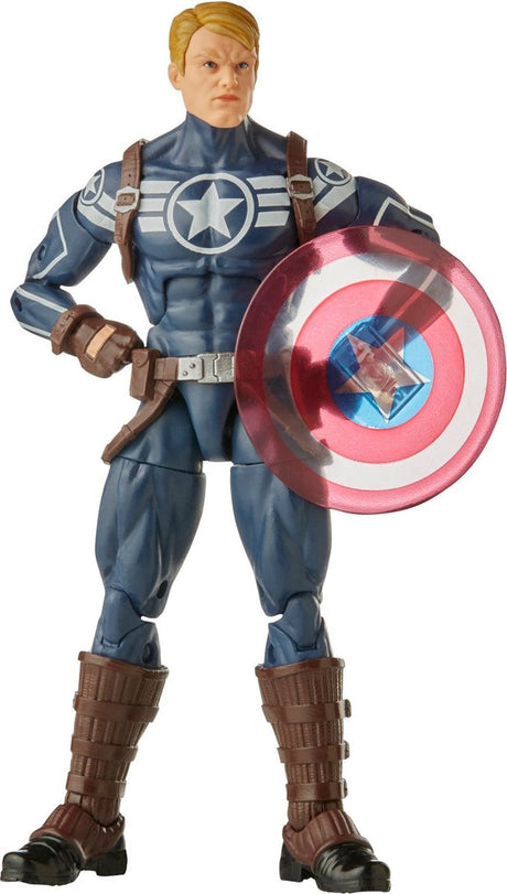 Marvel hasbro captain america - legends commander rogers (baf: totally awesome hulk) 15 cm actiefiguur - multicolours