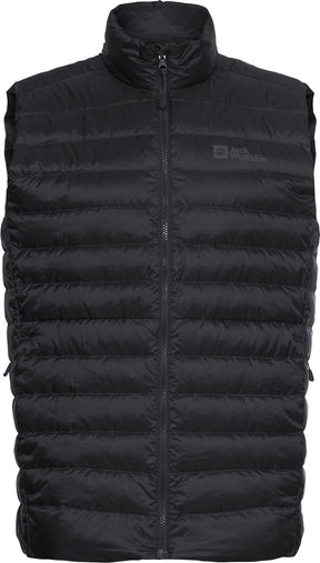 Jack Wolfskin Pilvi Daunenweste M RDS Outdoor-Körperwärmer für Herren, Schwarz