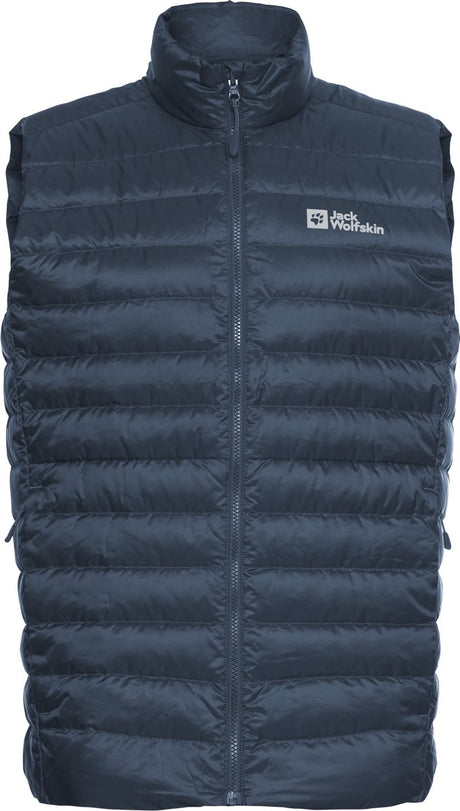 Jack Wolfskin Pilvi Daunenweste M RDS Outdoor-Körperwärmer für Herren – Mitternachtshimmel