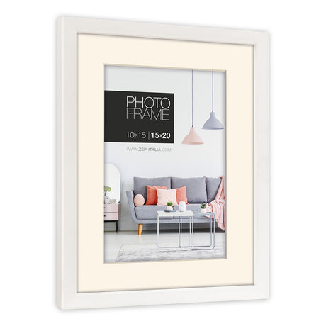 Zep Fotorahmen NP68W Edison White 10x15 15x20 cm