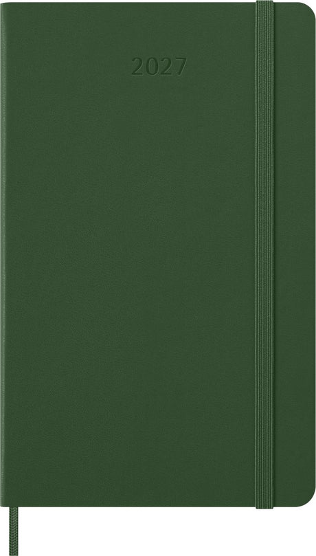 Moleskine 12-Monats-Tagebuch – 2027 – wöchentlich – groß – Hardcover – Myrtengrün