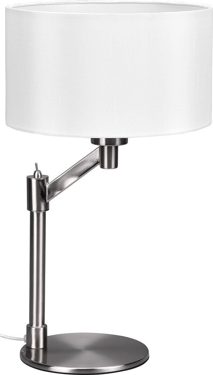 Trio Cassio - Tischleuchte - Nickel matt - exkl. 1x E27 4,9W