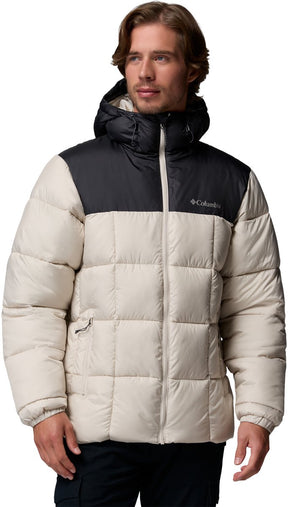 Columbia puffect™ iv hooded jacket heren outdoorjas - dark stone, shark m