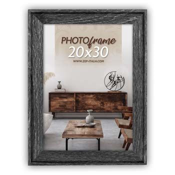 ZEP Fotorahmen RT268L Torino Schwarz 15x20 cm
