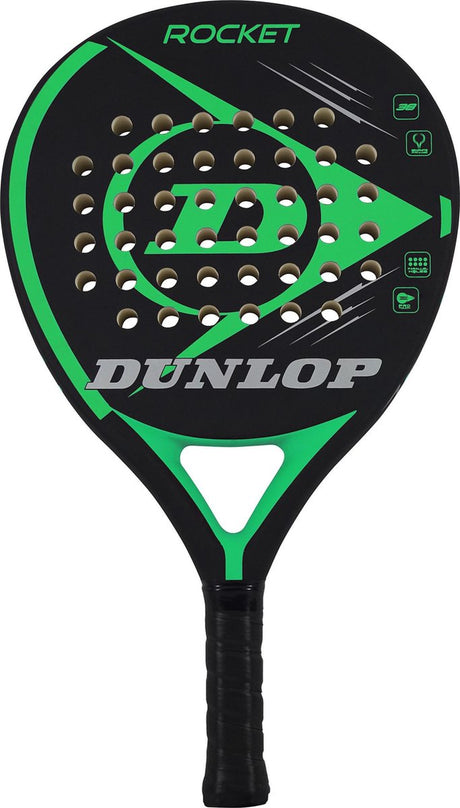 Dunlop padel racket rocket green-padelracket-623964