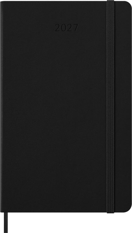 Moleskine 12-Monats-Tagebuch – 2027 – Smart – wöchentlich – groß – Hardcover – Schwarz
