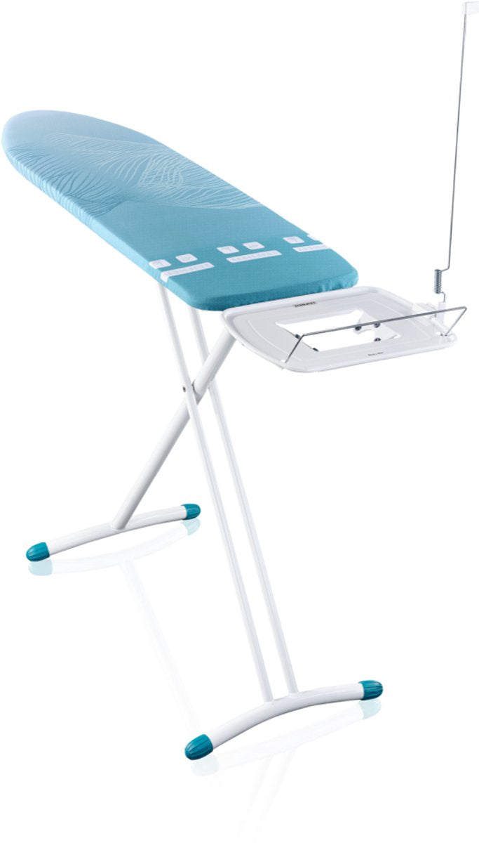 Leifheit Bügeltisch Airboard Express L massiv – 130 x 38 cm – für Dampfgeneratoren geeignet