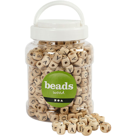 Kreativunternehmen https: www.cchobby.nl wood-beads-size-9x9x9-mm-hole size-3-mm-about-400-piece-185-gr-400-ml-1-bucket