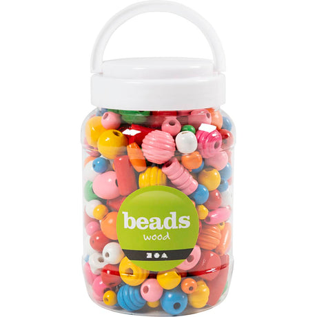 Kreativunternehmen https: www.cchobby.nl wood-beads-size-5-28-mm-hole-size-2-5-3-mm-ca-466-piece-various-colors-175-gr-400-ml-1-bucket