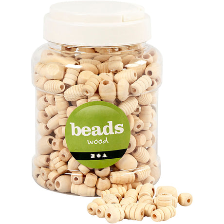 Kreativunternehmen https: www.cchobby.nl wood-beads-size-5-28-mm-hole-size-2-5-3-mm-175-gr-400-ml-1-bucket