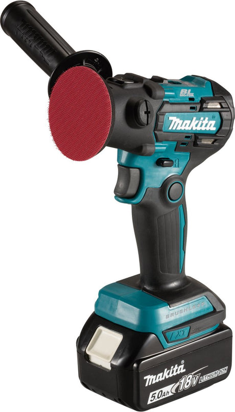 Makita DPV300RTJ Akku-Schleif- und Poliermaschine, 18 V, 5,0 Ah, in Mbox