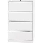 Aktenschrank Bisley df4696 Verkehrsweiß 4 Schubladen