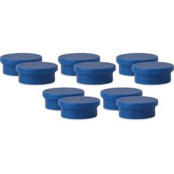Magneten viking blauw 20mm 10 stuks