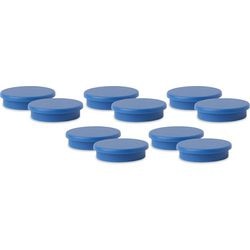 Magneten viking blauw 30mm 10 stuks