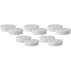 Magneten viking 30mm wit 10 stuks