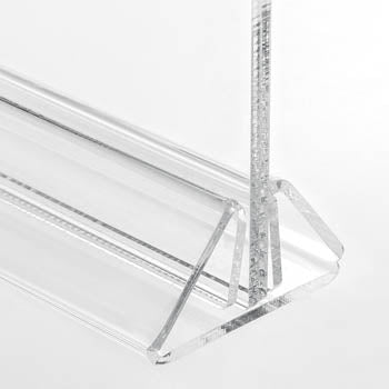 Zep – Plexiglas-Acryl-Fotorahmen, Fotoständer „Idaho“, vertikal für Fotos, 10 x 15 – GQ546V