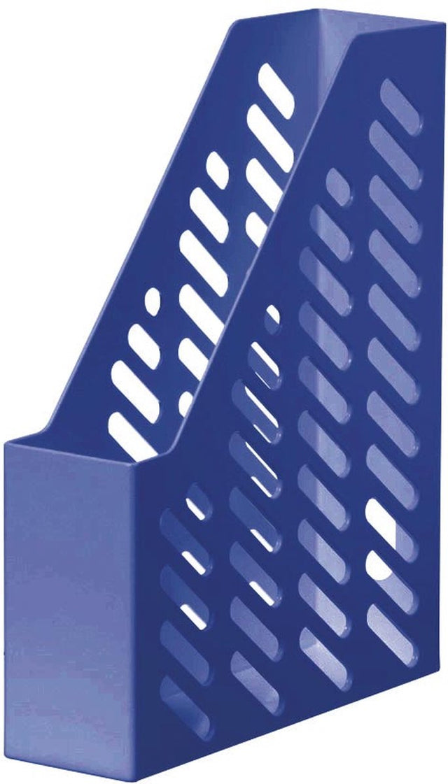 Han-Magazinkassette – klassisch – Maße 76 x 248 x 320 mm – dunkelblau – Format A4 C4 – ha-1601-14