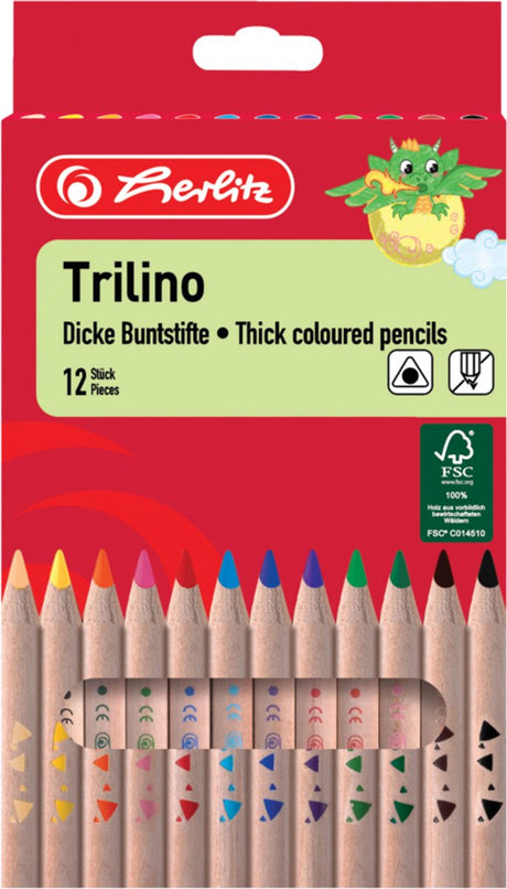 Herlitz 10412062 multi 12stuk(s) kleurpotlood
