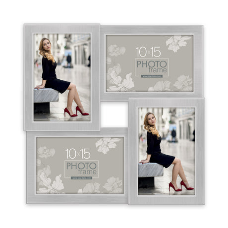 ZEP Fotorahmen S4044 Olimpia Silber 4x10x15 cm