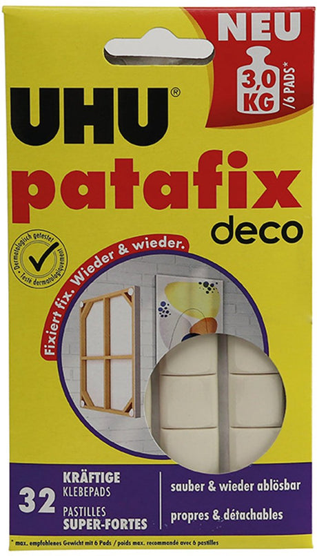 Uhu - patafix homedeco kleefpads - 32 stuks