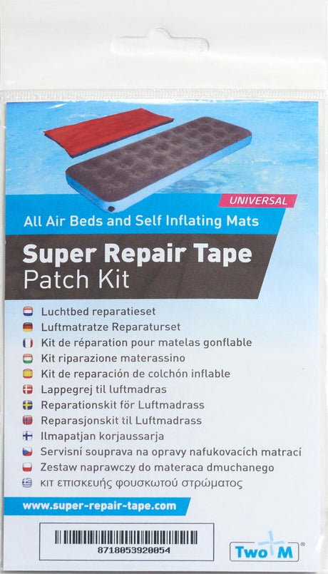 Tear-aid super reparatietape - repair tape - patch kit - 7-delig