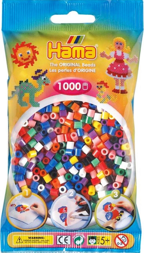 Hama String Bead Mix - Basic Maxi, 500st.