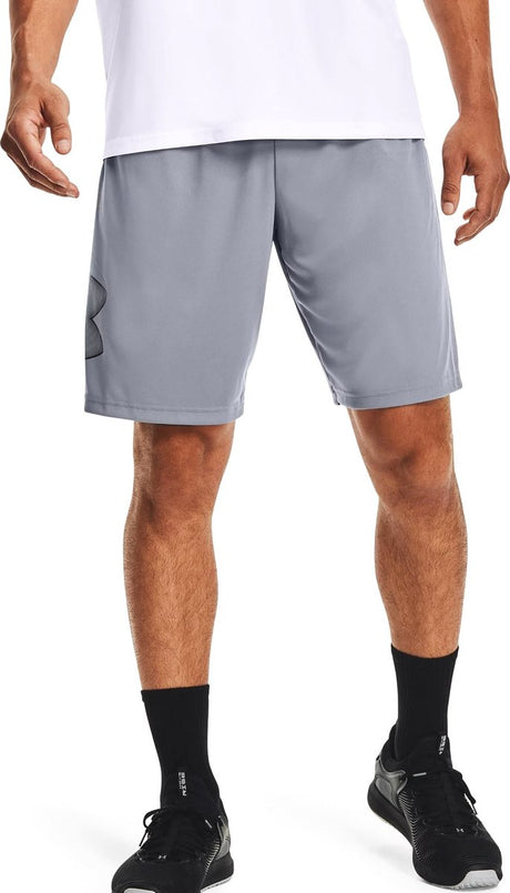 Under Armour UA Tech Graphic Short-Gray Herren-Sporthose – Steel – Schwarz