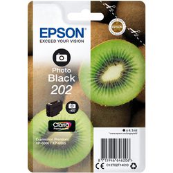 Fototintenpatrone Epson 202 Schwarz