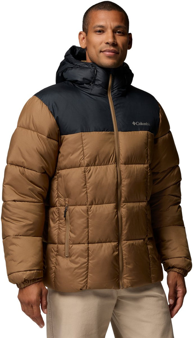 Columbia puffect™ iv hooded jacket heren outdoorjas - delta, black s