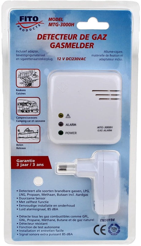 Garvan mtg-3000h Gasdetektor 12 Volt