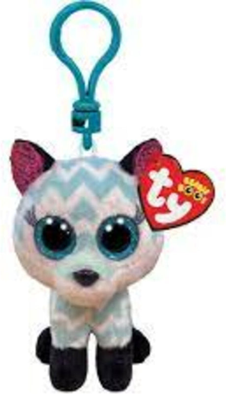 Ty Beanie Boos Clip Atlas Fox, 7 cm