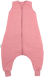 Meyco Baby Uni Baby-Winterschlaf-Overall-Pullover – vorgewaschen, hydrophil – rosa – 80 cm – 2,0 Tog