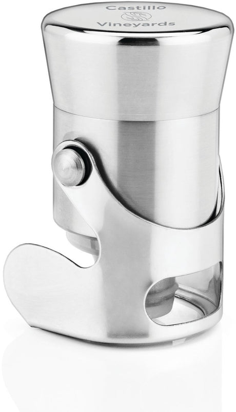 Viski Champagnerverschluss – Edelstahl – versilbert