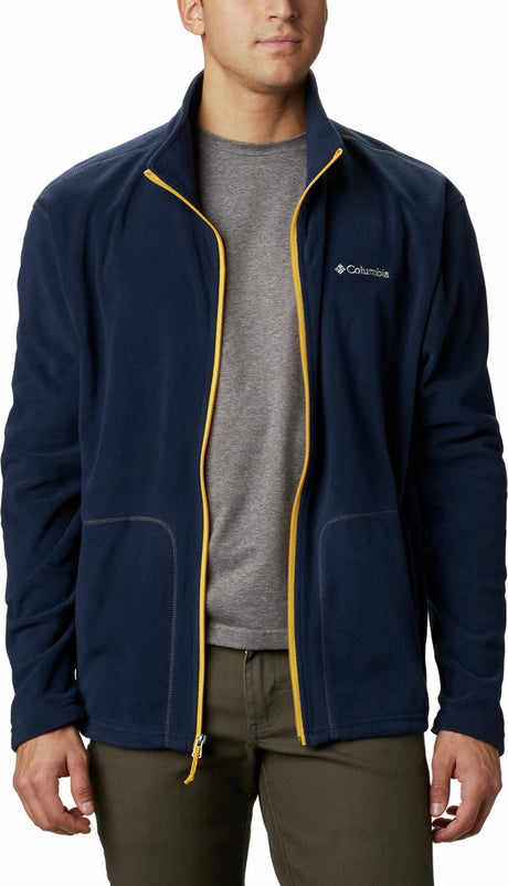 Columbia Fast Trek™ Light Full Zip Fleece Fleecejacke Herren – Fleecejacke mit durchgehendem Reißverschluss – Fleeceweste – Blau – Größe S