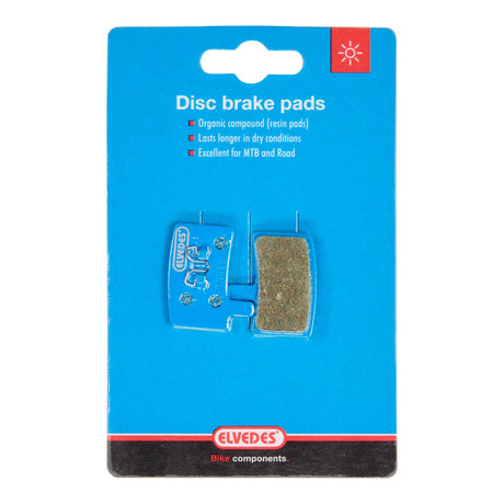 Scheibenbremsblock Set Eledes organic Hayes All Stroker