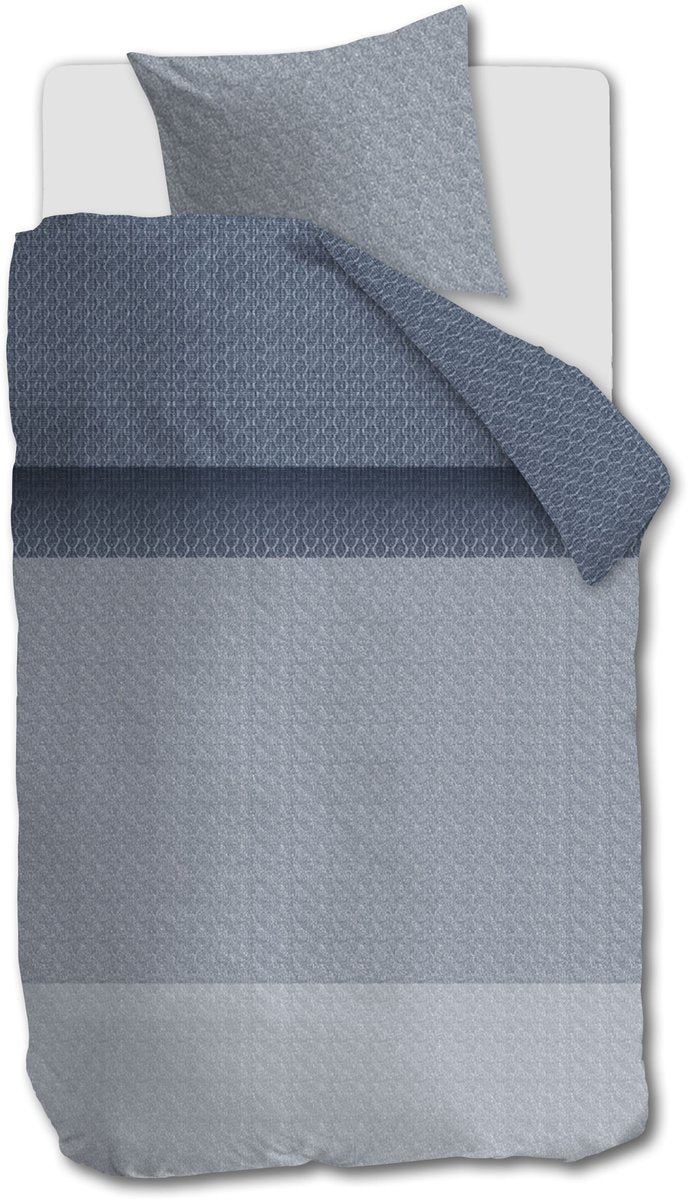 Beddinghouse sanna dekbedovertrek - eenpersoons - 140 x 200 220 cm - blauw