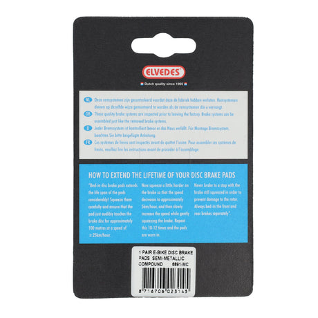 Scheibenbremsblock Set Metalic Carbon Shimano BR-M810 (1